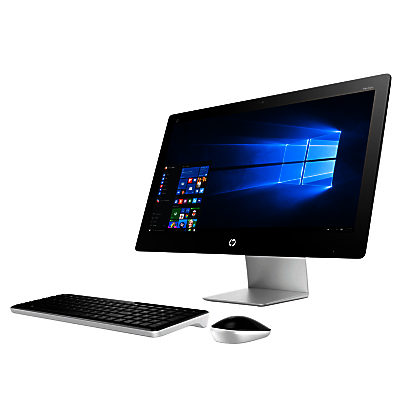 HP Pavilion 23-q170na All-in-One Desktop PC, Intel Core i7, 8GB RAM, 2TB, 23 , Black